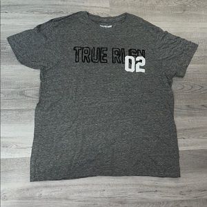 Men True Religion Gray T-Shirt
